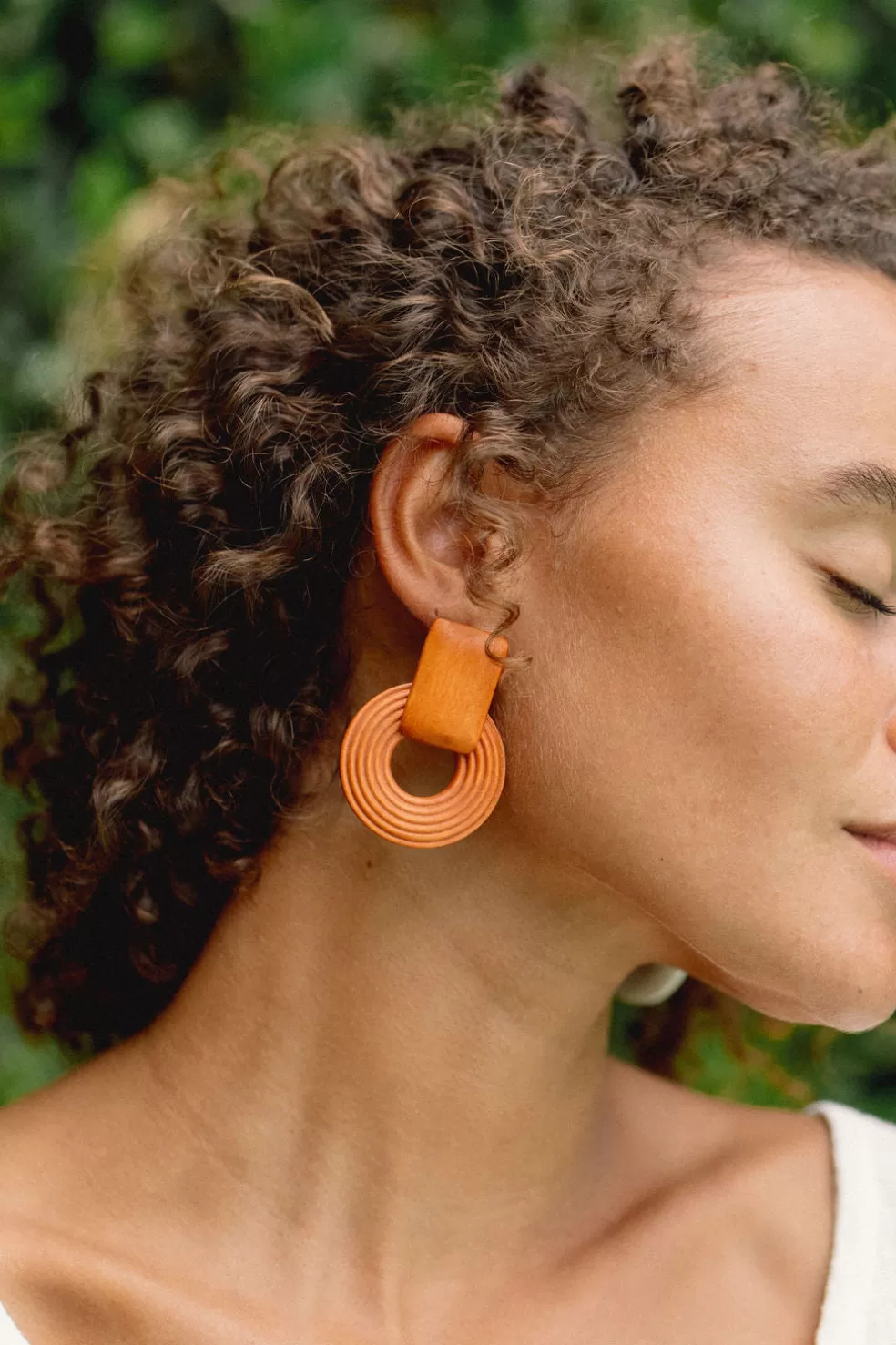 EARRINGS>Casa Clara Folly Earrings Terracotta
