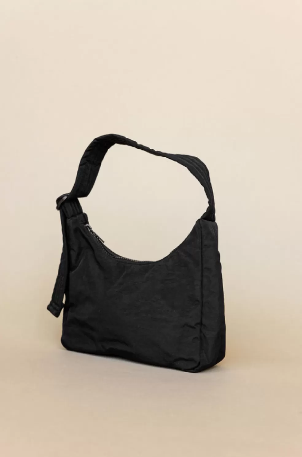 BAGS>Casa Clara Mini Nylon Shoulder Bag Black