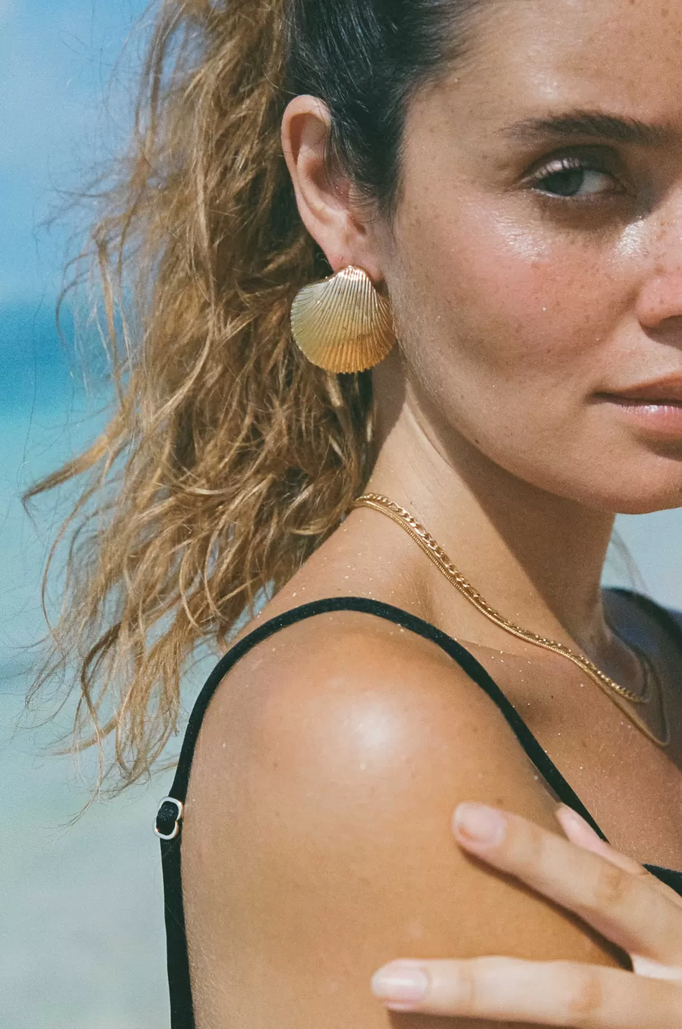 BEST SELLERS | GOLD>Casa Clara Sea Earring